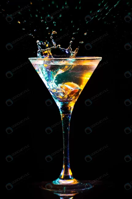 modern fresh coctail black background crc4875c908 size3.46mb 2667x4000 - title:graphic home - اورچین فایل - format: - sku: - keywords: p_id:353984