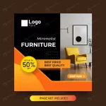 - modern furniture social media post template crc101300bd size29.01mb - Home