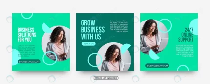 modern grow business social media post templates. crc3c228d05 size3.48mb - title:graphic home - اورچین فایل - format: - sku: - keywords: p_id:353984