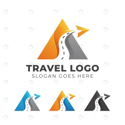 modern logo design abstract letter with road plane rnd285 frp12512469 - title:graphic home - اورچین فایل - format: - sku: - keywords: p_id:353984