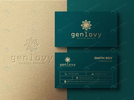 modern luxury business card mockup gold effect lo crcaeb74181 size117.19mb - title:graphic home - اورچین فایل - format: - sku: - keywords: p_id:353984