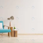 modern minimalist interior with blue armchair emp crceeecc401 size5.93mb 4500x2448 - title:Home - اورچین فایل - format: - sku: - keywords:وکتور,موکاپ,افکت متنی,پروژه افترافکت p_id:63922