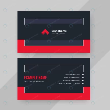 modern red business card your brand crc5e47649d size0.75mb - title:graphic home - اورچین فایل - format: - sku: - keywords: p_id:353984