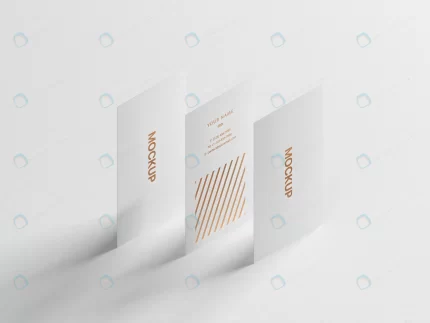 modern vertical business card mockup rnd342 frp2871431 - title:graphic home - اورچین فایل - format: - sku: - keywords: p_id:353984