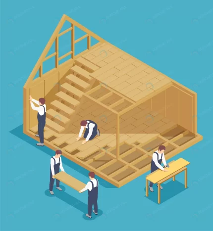 modular frame building isometric composition with crcb719a24c size2.50mb - title:graphic home - اورچین فایل - format: - sku: - keywords: p_id:353984