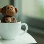 monkey doll coffee cup crcde1d843a size6.23mb 6000x4000 - title:Home - اورچین فایل - format: - sku: - keywords:وکتور,موکاپ,افکت متنی,پروژه افترافکت p_id:63922