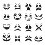 monster faces set halloween horror holiday scary e rnd343 frp10612526 - title:Home - اورچین فایل - format: - sku: - keywords:وکتور,موکاپ,افکت متنی,پروژه افترافکت p_id:63922