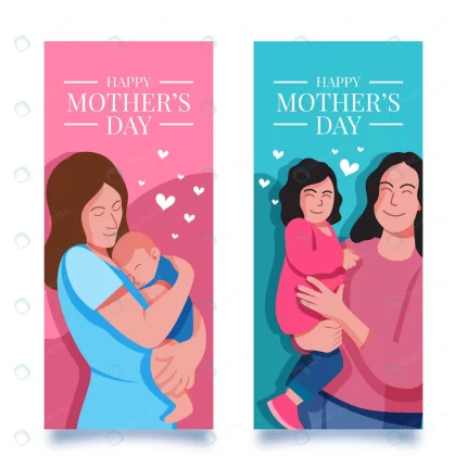 mother s day banners flat design crc13830334 size1.74mb - title:graphic home - اورچین فایل - format: - sku: - keywords: p_id:353984