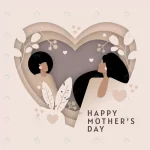 mother s day illustration paper style crc7665a84d size8.60mb - title:Home - اورچین فایل - format: - sku: - keywords:وکتور,موکاپ,افکت متنی,پروژه افترافکت p_id:63922