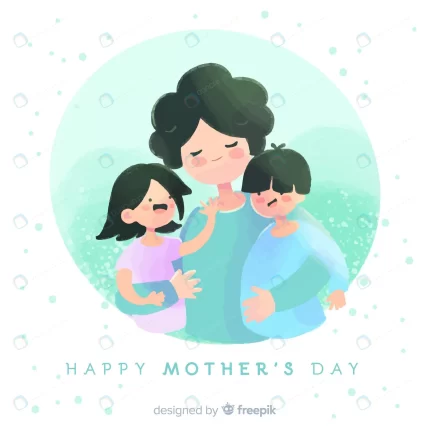 mother s day mother hugging her children backgrou crc04ce8375 size1.84mb - title:graphic home - اورچین فایل - format: - sku: - keywords: p_id:353984