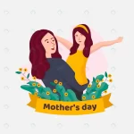 mothers day illustration design crc276935b2 size1.01mb - title:Home - اورچین فایل - format: - sku: - keywords:وکتور,موکاپ,افکت متنی,پروژه افترافکت p_id:63922