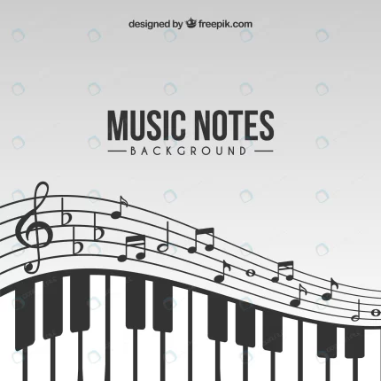 music notes background with piano rnd862 frp1138264 1 - title:graphic home - اورچین فایل - format: - sku: - keywords: p_id:353984