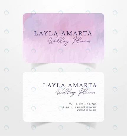 name card business card with purple brush waterco crc65dc59f5 size2.87mb - title:graphic home - اورچین فایل - format: - sku: - keywords: p_id:353984