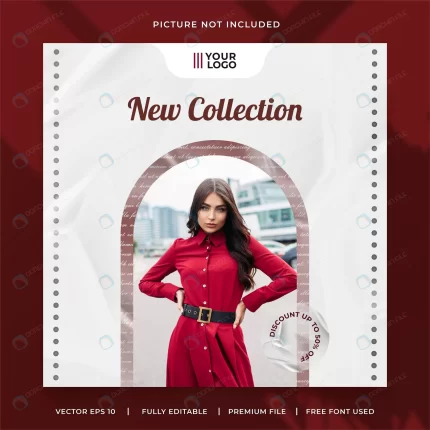 new fashion collection social media post template crcf22eef8c size13.21mb - title:graphic home - اورچین فایل - format: - sku: - keywords: p_id:353984