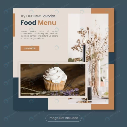 new favorite food menu instagram post banner temp crcb8c4f16a size1.61mb - title:graphic home - اورچین فایل - format: - sku: - keywords: p_id:353984