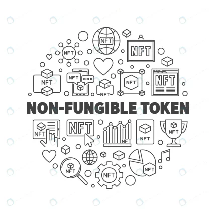 nonfungible token technology vector circle shaped rnd323 frp30896590 - title:graphic home - اورچین فایل - format: - sku: - keywords: p_id:353984