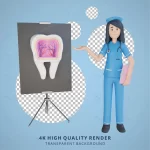 - nurse explaining inner teeth 3d character illustr crcc2304714 size13.26mb 1 - Home