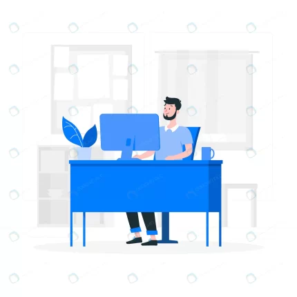office concept illustration crc84bca1a5 size0.38mb - title:graphic home - اورچین فایل - format: - sku: - keywords: p_id:353984