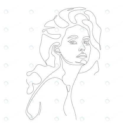 one line drawing minimalist woman face illustrati crc8f813bd8 size0.86mb 1 - title:graphic home - اورچین فایل - format: - sku: - keywords: p_id:353984