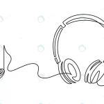 one line headphones continuous drawing music gadge rnd346 frp16814271 1 - title:Home - اورچین فایل - format: - sku: - keywords:وکتور,موکاپ,افکت متنی,پروژه افترافکت p_id:63922