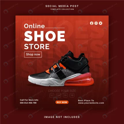 online shoes store editable instagram banner soci crcd19cfc26 size7.58mb - title:graphic home - اورچین فایل - format: - sku: - keywords: p_id:353984