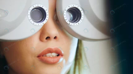 ophthalmology clinic woman checks vision by moder crc7c7c6f57 size3.85mb 3840x2160 1 - title:graphic home - اورچین فایل - format: - sku: - keywords: p_id:353984