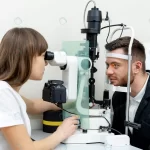 optometrist working his clinic examining eye visi crc0f4c09ff size5.82mb 5697x3798 1 - title:Home - اورچین فایل - format: - sku: - keywords:وکتور,موکاپ,افکت متنی,پروژه افترافکت p_id:63922