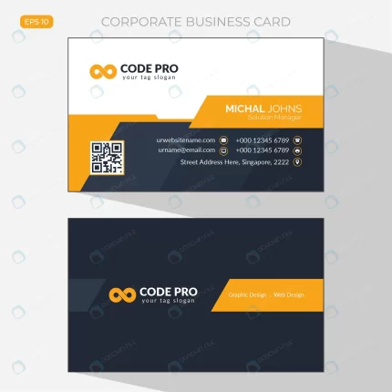 orange elegant corporate card abstract business c crcd3110375 size1.06mb - title:graphic home - اورچین فایل - format: - sku: - keywords: p_id:353984
