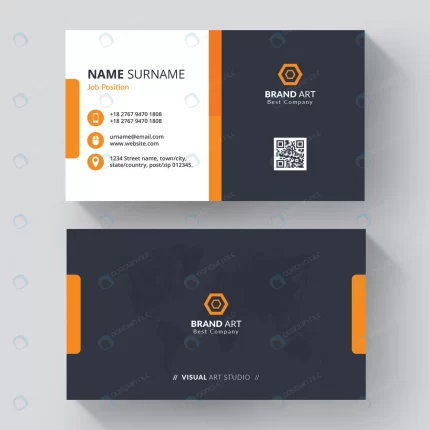 orange elegant corporate card 2 crc9ec1fd73 size1.67mb - title:graphic home - اورچین فایل - format: - sku: - keywords: p_id:353984
