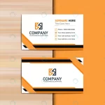 - orange modern creative clean business card templat rnd151 frp30255128 - Home