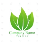 organic green leaf logo design vector template eco rnd128 frp31521342 - title:Home - اورچین فایل - format: - sku: - keywords:وکتور,موکاپ,افکت متنی,پروژه افترافکت p_id:63922