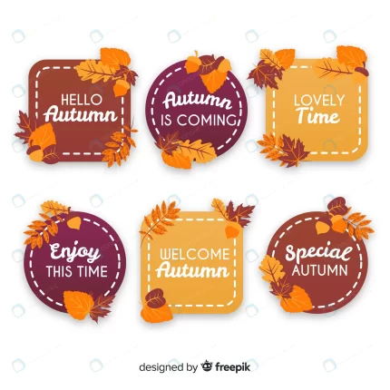 pack flat autumn badges crce2162041 size3.50mb - title:graphic home - اورچین فایل - format: - sku: - keywords: p_id:353984
