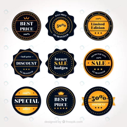 pack nine sale badges flat design crcf4cabeee size1.23mb - title:graphic home - اورچین فایل - format: - sku: - keywords: p_id:353984