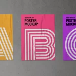 - pack three crumpled posters mockup crc6a4e4071 size107.56mb 1 - Home