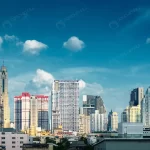 panorama bangkok cityscape skyline crc31228fa6 size6.27mb 4622x2600 - title:Home - اورچین فایل - format: - sku: - keywords:وکتور,موکاپ,افکت متنی,پروژه افترافکت p_id:63922