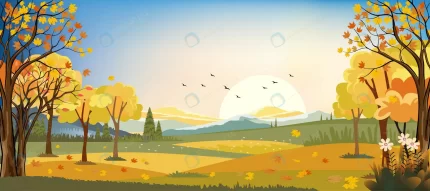 panorama landscapes autumn farm field with maple crc437a57a7 size14.62mb - title:graphic home - اورچین فایل - format: - sku: - keywords: p_id:353984