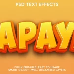 papaya text effects template - title:Home - اورچین فایل - format: - sku: - keywords:وکتور,موکاپ,افکت متنی,پروژه افترافکت p_id:63922