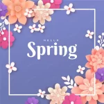 - paper style spring illustration crce4551742 size29.71mb - Home