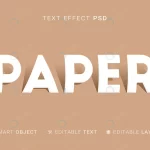 paper text effect crc6fa5300d size4.87mb - title:Home - اورچین فایل - format: - sku: - keywords:وکتور,موکاپ,افکت متنی,پروژه افترافکت p_id:63922