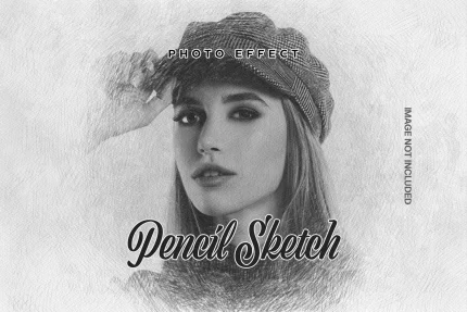 pencil sketch vintage photo effect template crc7b27533b size79.79mb 1 - title:graphic home - اورچین فایل - format: - sku: - keywords: p_id:353984