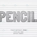 pencil text effect design template crcc7f67302 size132.89mb - title:Home - اورچین فایل - format: - sku: - keywords:وکتور,موکاپ,افکت متنی,پروژه افترافکت p_id:63922