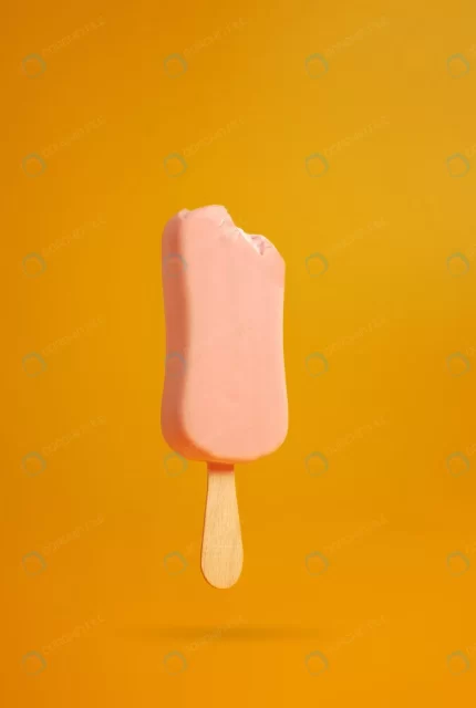 pink ice cream popsicle yellow background bitten crc9c378cee size7.75mb 3121x4645 - title:graphic home - اورچین فایل - format: - sku: - keywords: p_id:353984