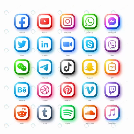 popular social media network web icons vector set crc0bf7f809 size22.07mb - title:graphic home - اورچین فایل - format: - sku: - keywords: p_id:353984