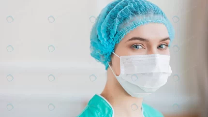 portrait nurse with medical mask crc2e467c89 size10.35mb 7360x4140 - title:graphic home - اورچین فایل - format: - sku: - keywords: p_id:353984