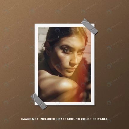 portrait paper frame mockup with light leak effec crc2b4e0b4a size11.19mb - title:graphic home - اورچین فایل - format: - sku: - keywords: p_id:353984