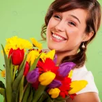portrait smiling woman with colorful flowers crca23c12d7 size11.21mb 5664x4032 1 - title:Home - اورچین فایل - format: - sku: - keywords:وکتور,موکاپ,افکت متنی,پروژه افترافکت p_id:63922