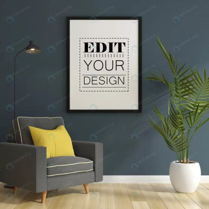 poster frame living room mockup 2 crc1c7b3c06 size73.82mb 1 - title:graphic home - اورچین فایل - format: - sku: - keywords: p_id:353984