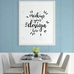 - poster frame living room mockup 6 crc24669ccd size52.54mb - Home
