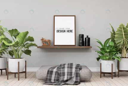 poster frame living room psd mockup 3 crcdee569a9 size66.38mb - title:graphic home - اورچین فایل - format: - sku: - keywords: p_id:353984