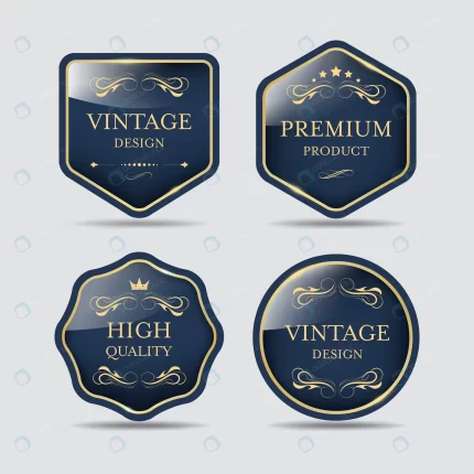 premium quality label banner vintage luxury badge crc1f749d1c size17.45mb - title:graphic home - اورچین فایل - format: - sku: - keywords: p_id:353984